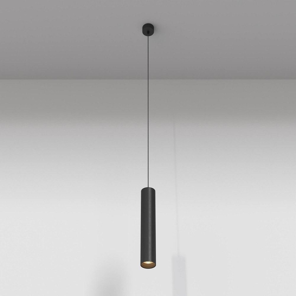 Подвесной светильник Maytoni FOCUS LED P072PL-L12B3K, цвет черный - фото 2