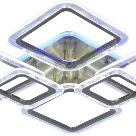 Светодиодная диммируемая люстра с пультом ДУ Seven Fires Vestejn SF7056/7C-AB-RGB 