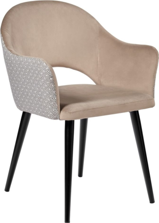 Стул Bruno латте с жаккардом Bradex Home 761775