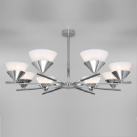 Потолочная люстра Eurosvet Rylee 70138/8 хром (a057600)