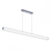 Подвесной светильник светодиодный с диммером IP42 Citilux Фауст CL721P36N Хром