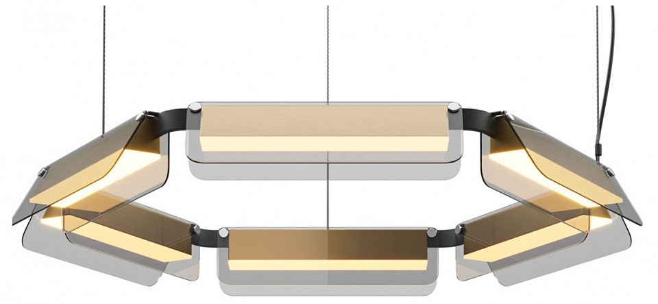 Подвесная люстра Maytoni Flat MOD296PL-L40BS3K 