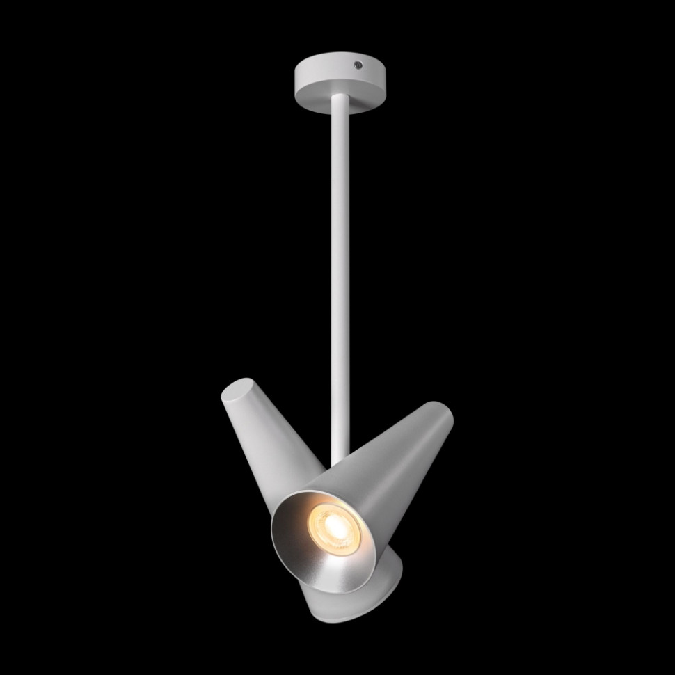 Светильник на штанге Maytoni Giro MOD095CL-02W, цвет белый - фото 2