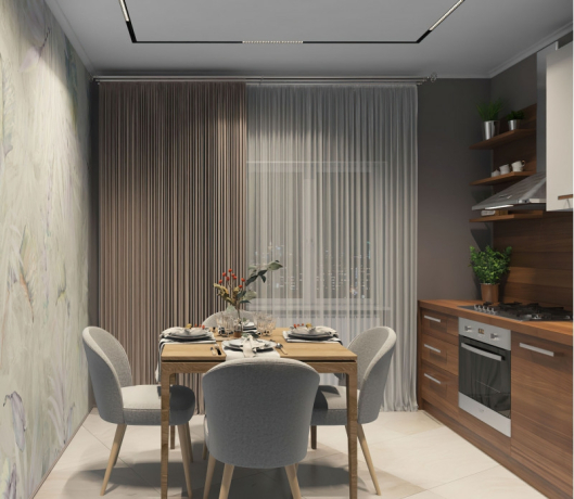 Однофазный LED светильник 18W 3000-6000К для трека с поддержкой ''Алиса'' Denkirs DK8002-BK 