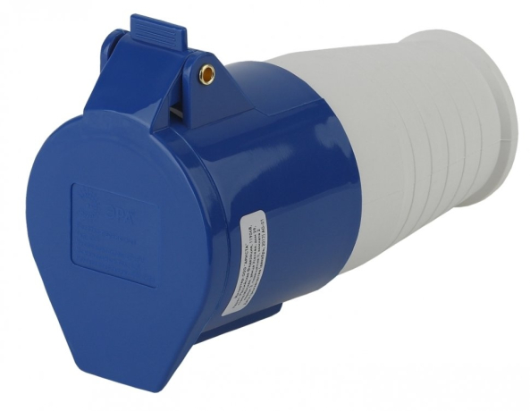 Розетка переносная 223 2Р+РЕ 32А 220В IP44 Эра 168095