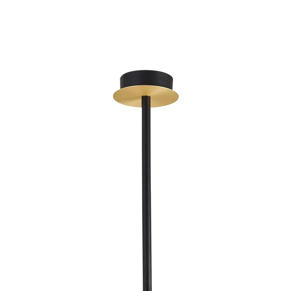 Люстра на штанге Favourite Juggler с поддержкой Маруся 3046-9P-М, цвет матовый черный, золото - фото 3