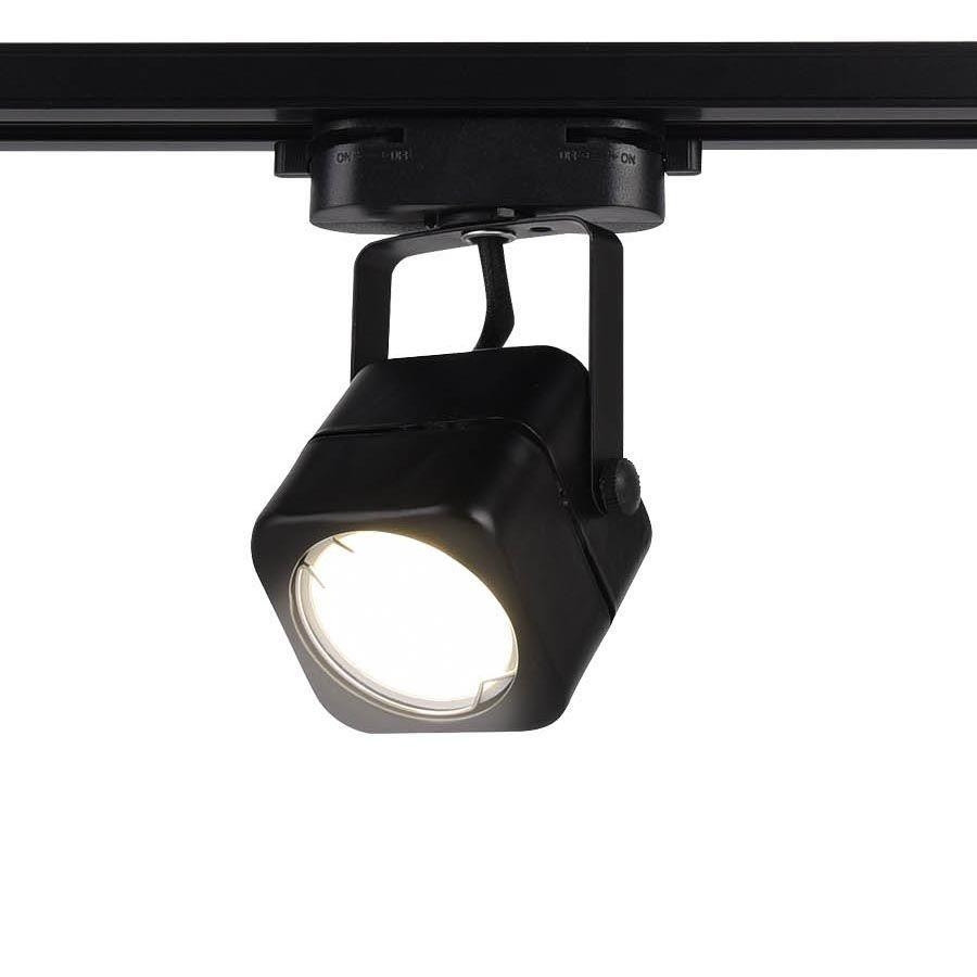Однофазный светильник для трека Ambrella light Track System GL5108 BK, цвет черный - фото 1