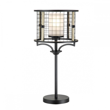 Настольная лампа декоративная Indigo Castello 10014/1T Black 