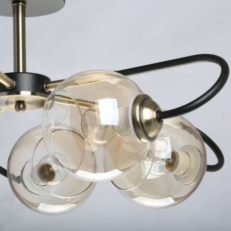 Потолочная люстра со светодиодными лампочками E27, комплект от Lustrof. №384192-674073 