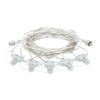 Нарушена упаковка! <348529> Удлинитель для гирлянд с 5 гнездами, 15 м Vegas 55042