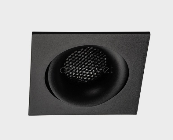 Светильник точечный с Led лампочками в комплекте Italline DE-200 black+Lamps 