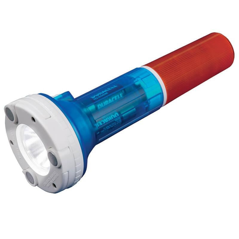 Автомобильный светодиодный фонарь на батарейках. Uniel Premium P-AT031-BB Amber-Blue (05143), цвет синий - фото 1