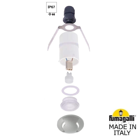 Уличный встраиваемы светильник Fumagalli  2L 297362