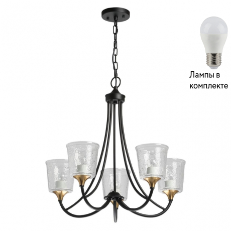 Подвесная люстра с лампочками MW-Light 285012405+Lamps 