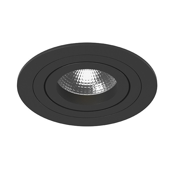 i61707 Встраиваемый точечный светильник Intero 16 Round Lightstar (комплект из 217617+217607) рамка lightstar intero 16 217526