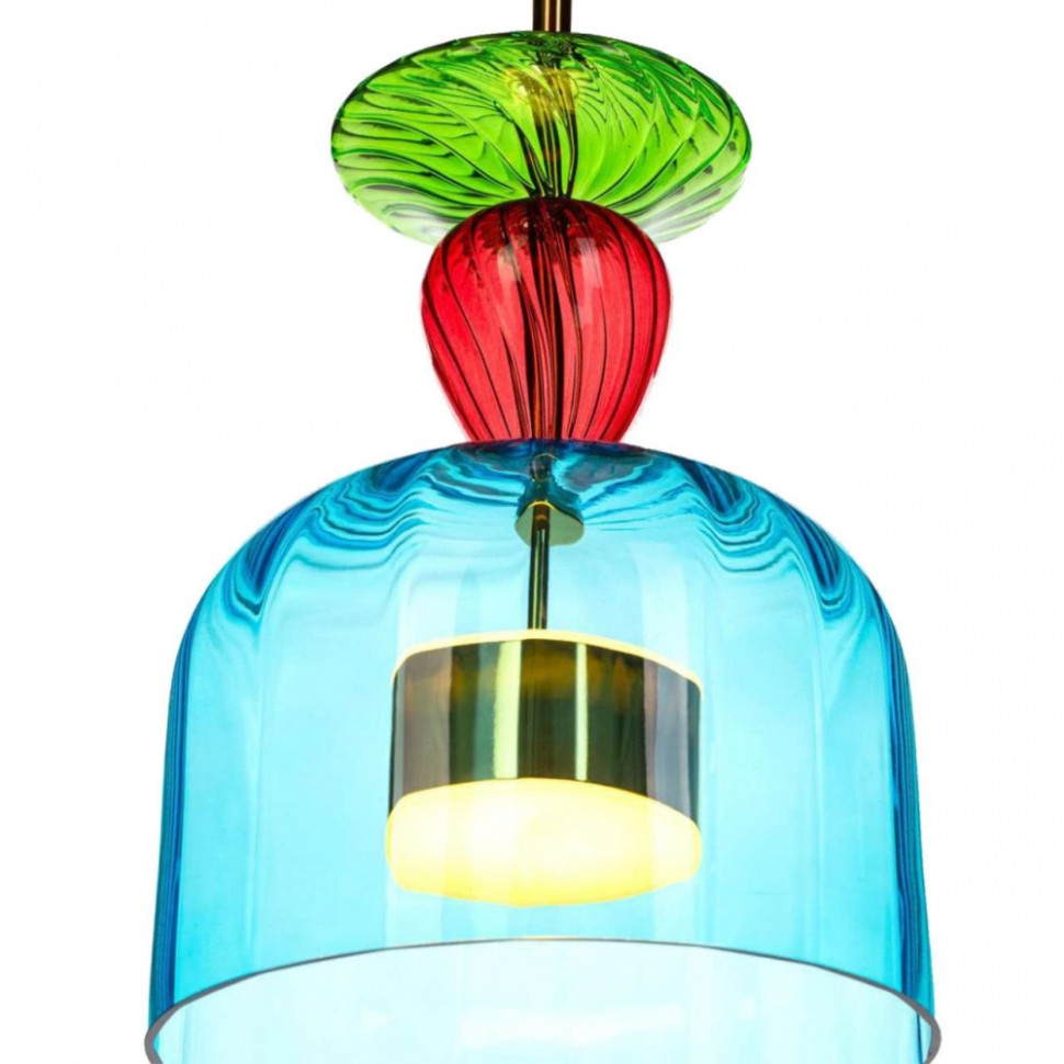 Подвесной светодиодный светильник LOFT IT Candy 2008-C, цвет золото - фото 4