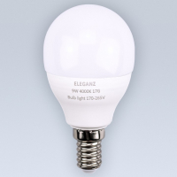 Лампа светодиодная Eleganz E14 9Вт 4500K EL-0082