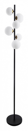 Торшер Arte Lamp Gemini A2243PN-6BK 
