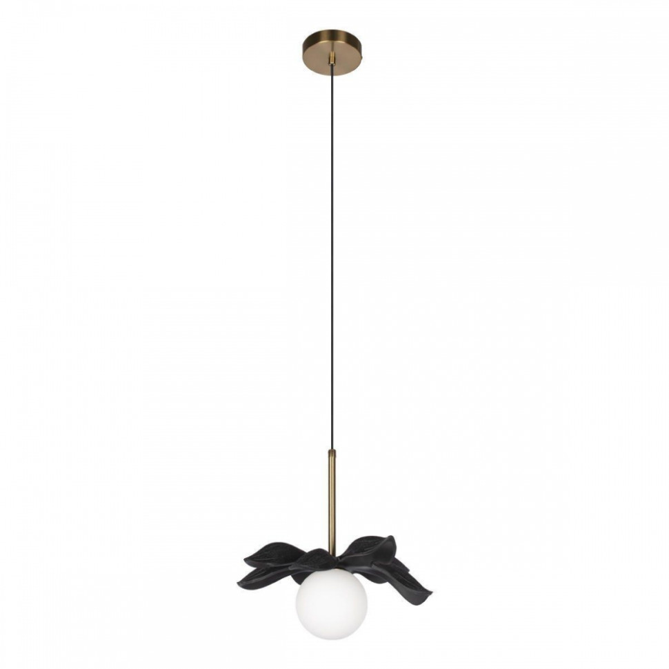 Подвесной светильник Loft IT Monro 10213/A Black стул dill wz2042 01 молочный фактурный велюр золотой каркас