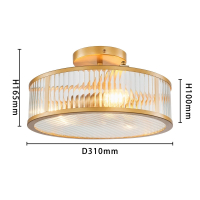 Потолочный светильник с лампочками светодиодными, комплект от Lustrof. №385058-617847