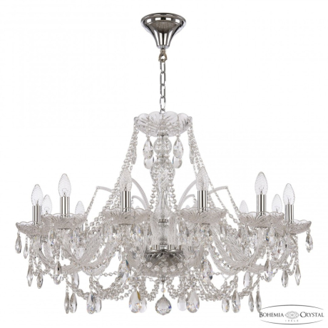 Подвесная люстра Bohemia Ivele Crystal 105 105/12/300 Ni 