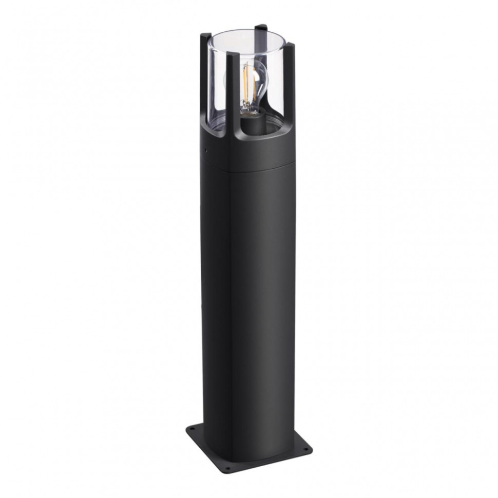 Ландшафтный уличный светильник со светодиодной лампочкой E27, комплект от Lustrof. №619120-642461, цвет черный