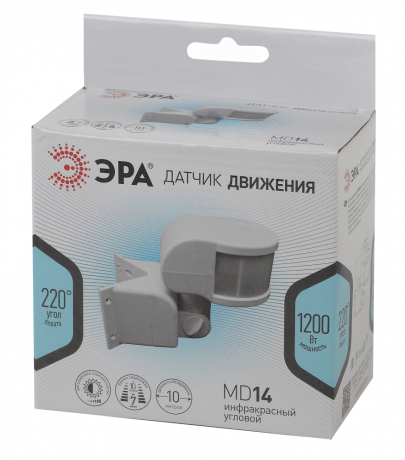 Датчик движения инфракрасный ЭРА MD 014 241245