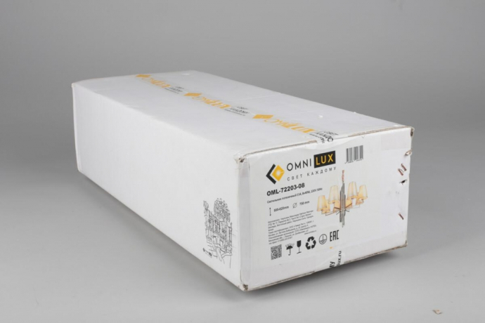 Люстра подвесная с лампочками Omnilux OML-72203-08+Lamps 