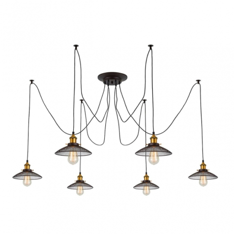 Подвесная люстра-паук Citilux Эдисон CL451061 