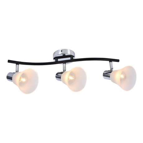 Спот Escada 661/3P E14*60W Chrome/Black HORN 