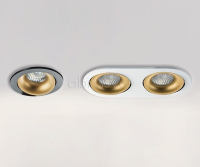 Светильник точечный с Led лампочками в комплекте Italline DE-200 white+Lamps