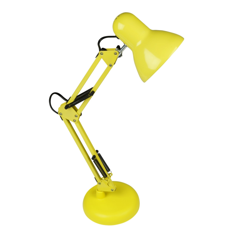 Светильник настольный Uniel TLI-221 LIGHT YELLOW E27 (UL-00004506), цвет светло желтый - фото 1