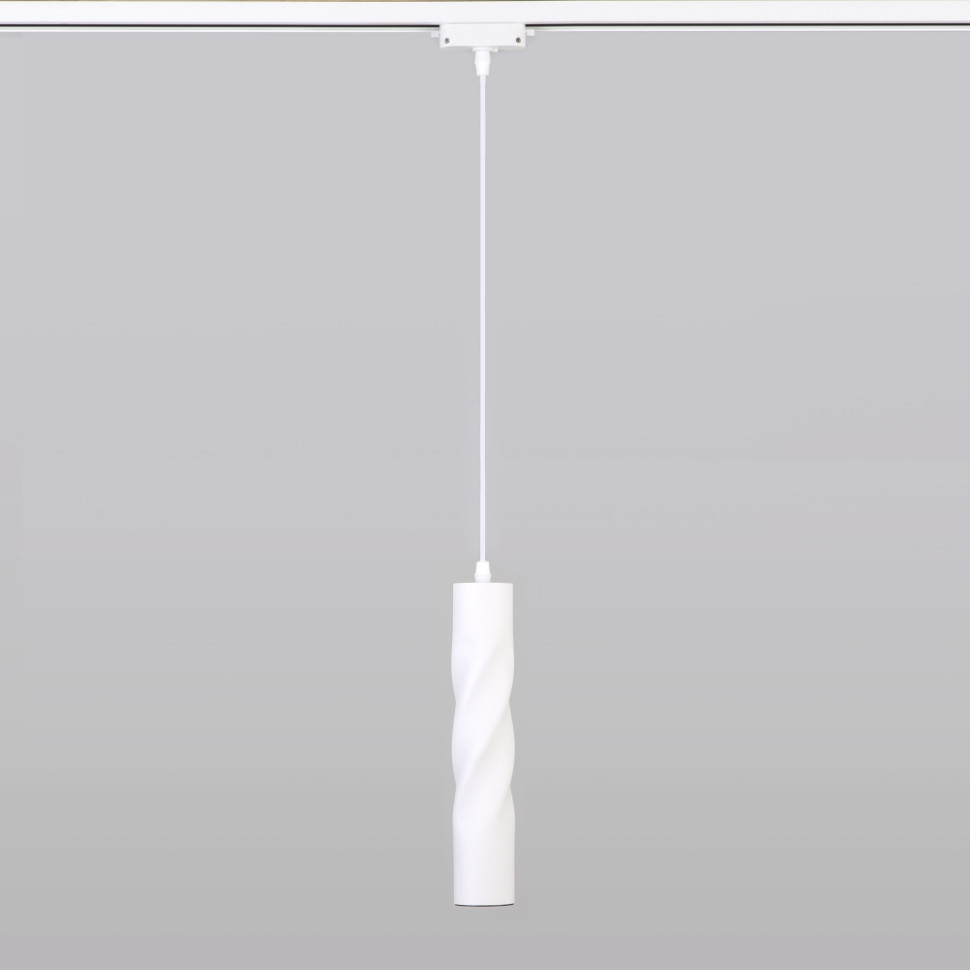 Однофазный LED светильник 10W 4200К (белый) Scroll Eurosvet 50162/1 LED белый (a044143)
