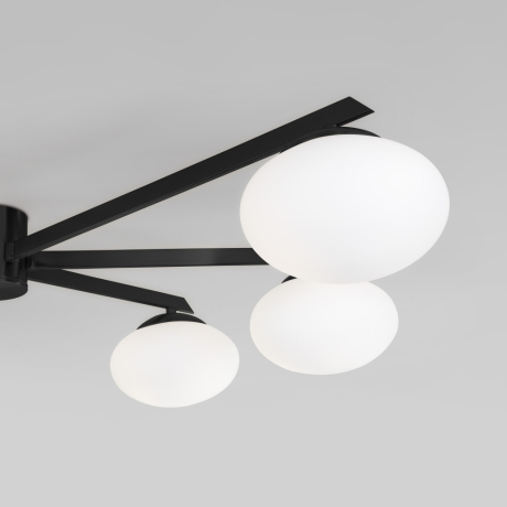 Потолочный светильник со стеклянными плафонами Eurosvet Opaline 70220/6 (a065765) 