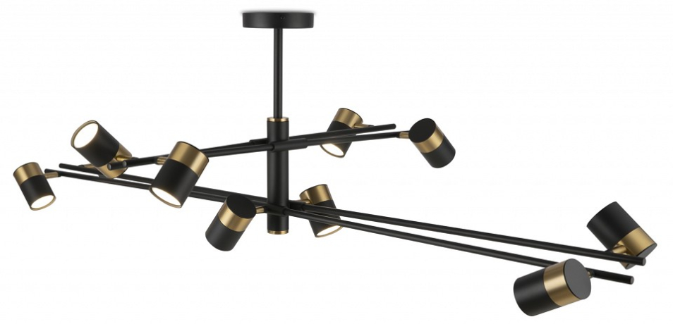 Люстра на штанге Freya Enzo FR5201PL-10B 