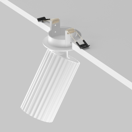 Встраиваемый светильник на штанге Maytoni Technical Calipso C110CL-01-GU10-W