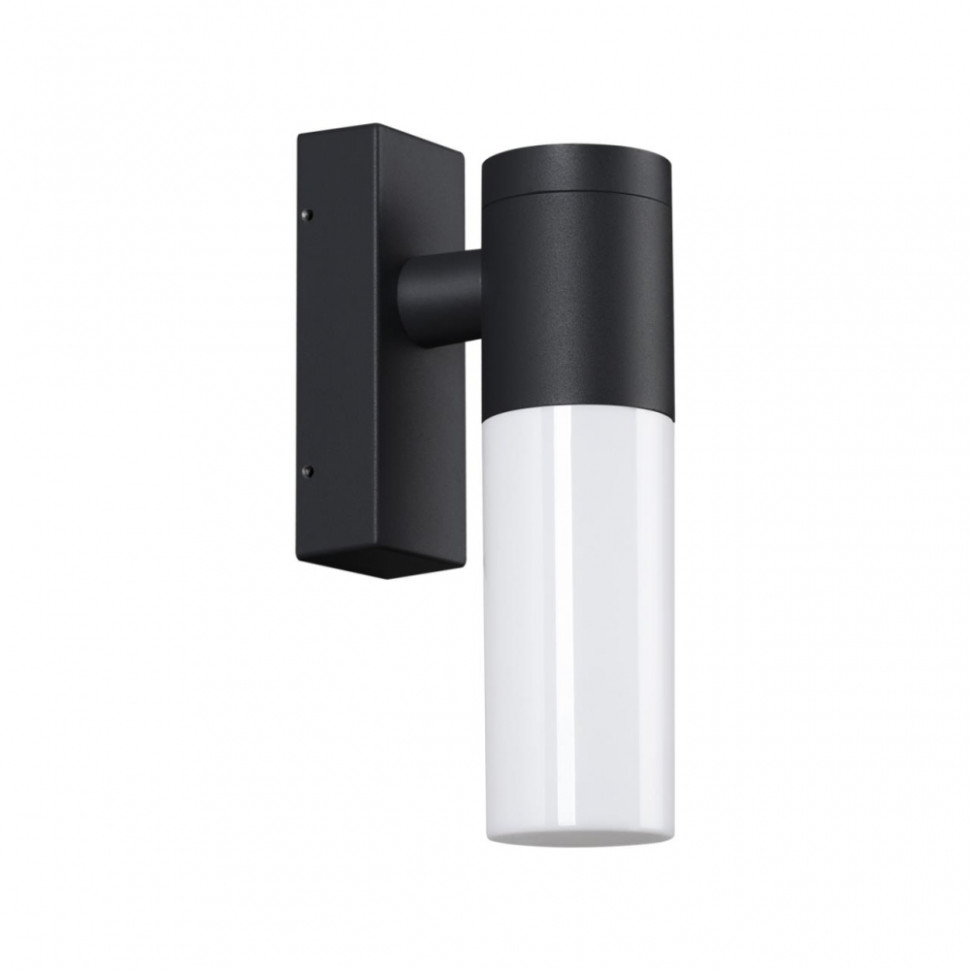 Настенный уличный светильник со светодиодной лампочкой E27, комплект от Lustrof. №619121-642462, цвет черный