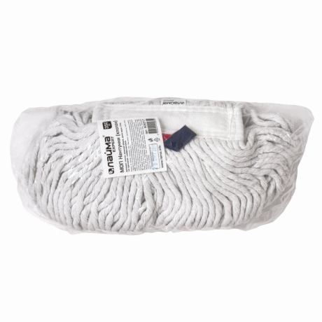 Нарушена упаковка! <221321> Насадка МОП "Кентукки" для швабры, хлопок, длина ворса 37 см, вес 350 г, LAIMA EXPERT, 605317 (605317)