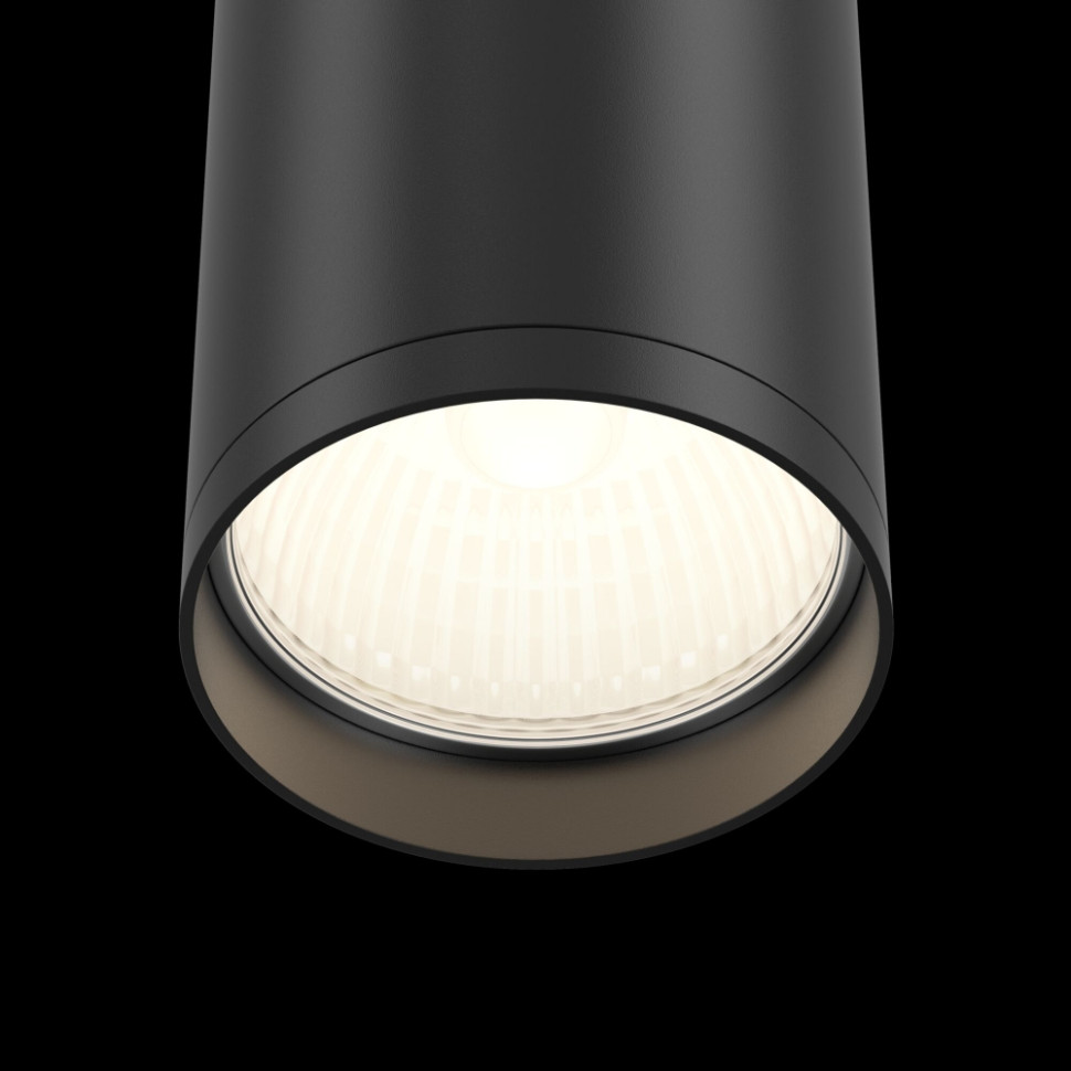 Потолочный накладной светодиодный светильник Maytoni Technical Focus s C052CL-01B, цвет черный - фото 4