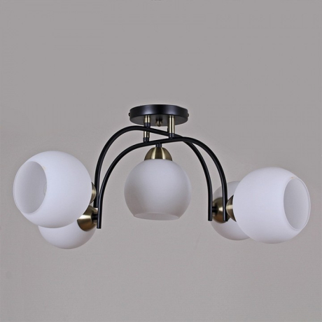 Потолочная люстра ILLUMICO IL0250-5CSQ-79 BK AB