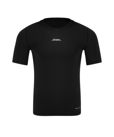 Нарушена упаковка! <790710> Футболка компрессионная судейская PerFormDRY Referee Baselayer Tee SS, черный JÖGEL ЦБ-00002994