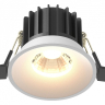 Встраиваемый светильник Maytoni Technical Round DL058-12W3K-W 