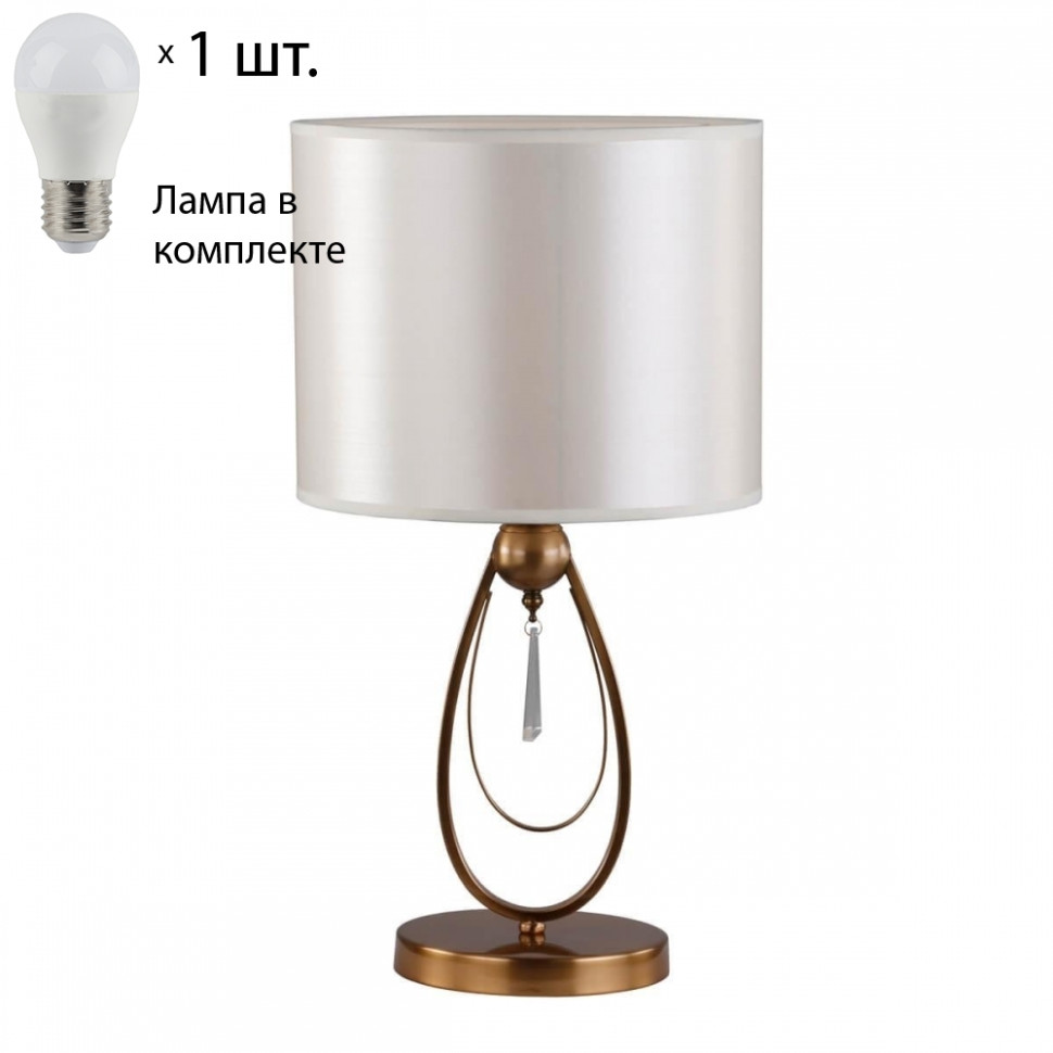Настольная лампа с лампочкой Omnilux OML-63814-01+Lamps