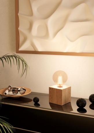 Настольная лампа декоративная Eglo Prestwick 2 43733