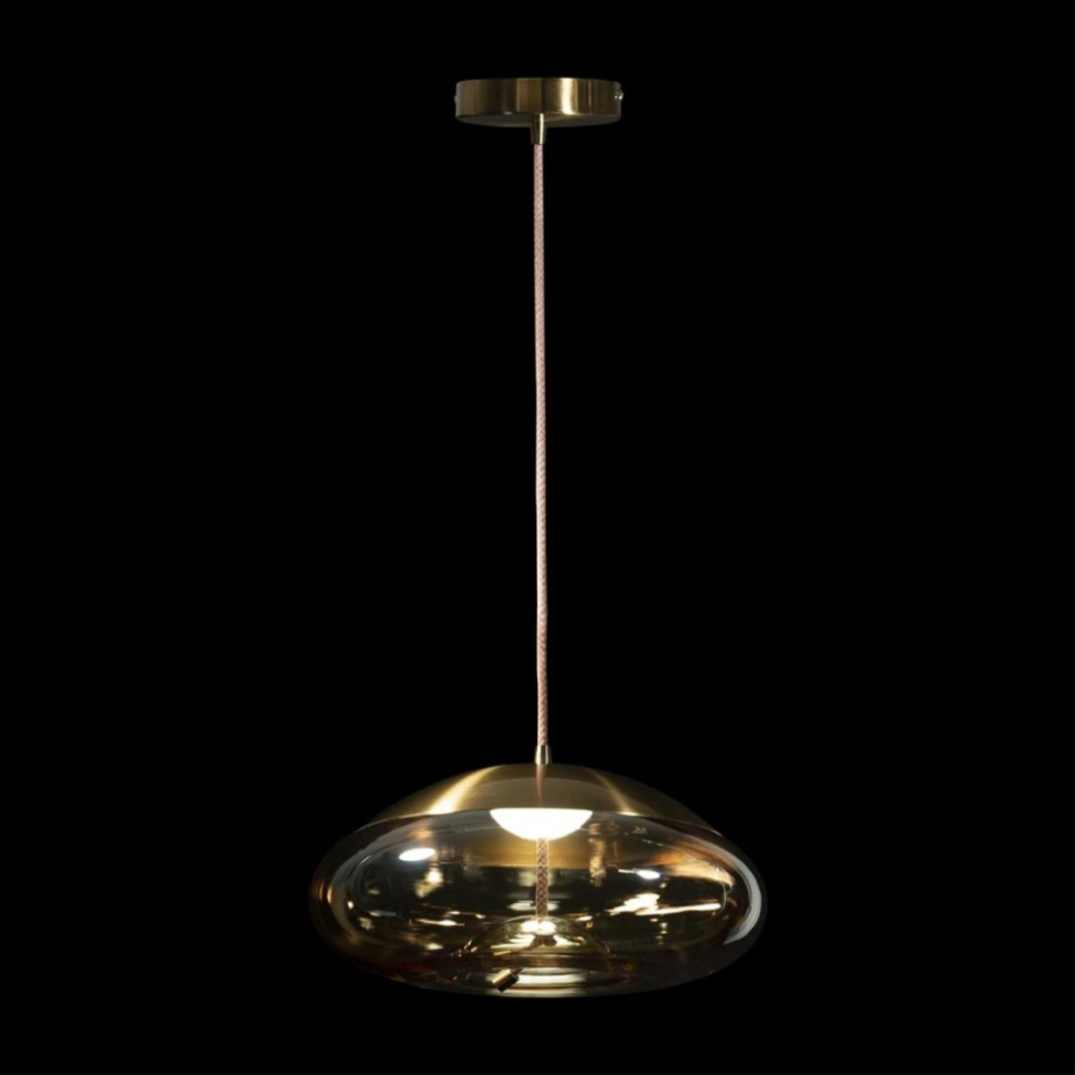 Подвесной светодиодный светильник Loft it Knot 8135-D, цвет золото - фото 2