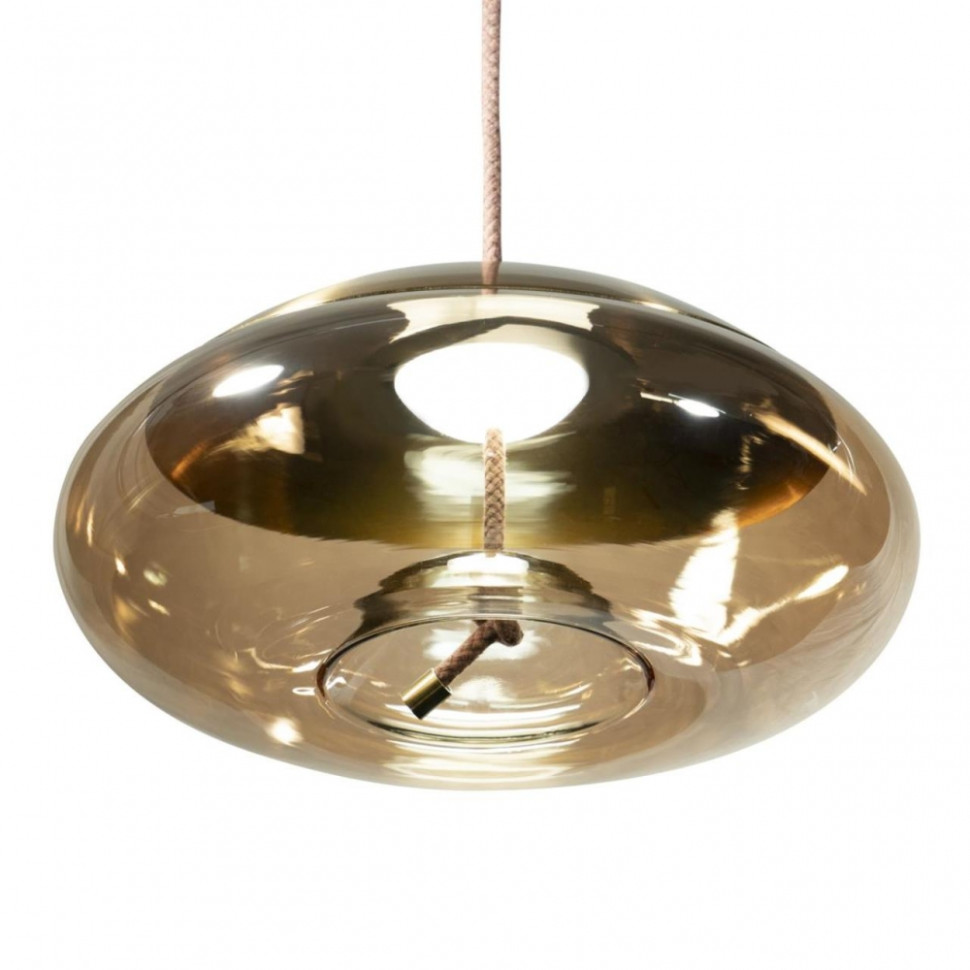 Подвесной светодиодный светильник Loft it Knot 8135-D, цвет золото - фото 3