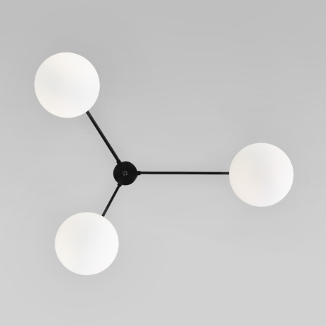 Потолочный светильник со стеклянными плафонами Eurosvet Opaline 70220/3 (a065764) 