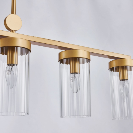 Люстра с лампочками, подвесная, комплект от Lustrof. №385060-617234 