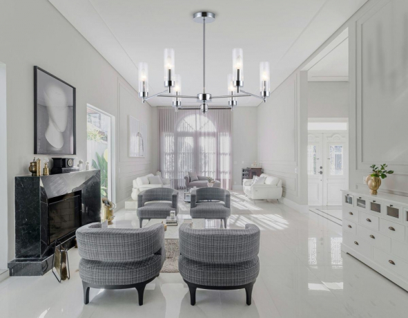 Люстра на штанге Ambrella Light HIGH LIGHT LH55151