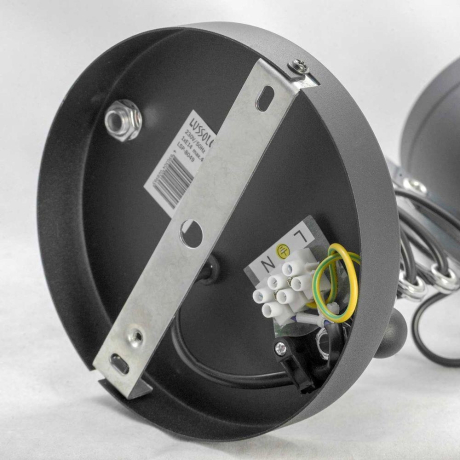 Настенный светильник Lussole Loft KOYUKUK LSP-8049V (комплект из LSP-8049+Сетевой шнур 2м DM107 1шт.) 